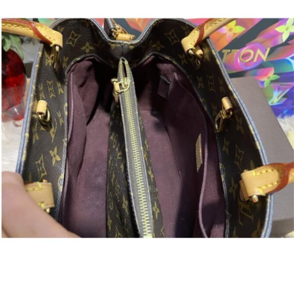 100% Auth Louis Vuitton Montaigne MM Satchel Bag - Picture 5 of 9